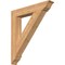 Ekena Millwork Traditional Traditional Smooth Bracket, Western Red Cedar, 5 1/2"W x 36"D x 40"H BKT06X36X40TRA01SWR - alternate 1